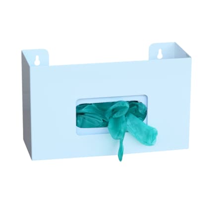 Omnimed Painted White "Square Cut" Glove Box Holder (Single) 305340
